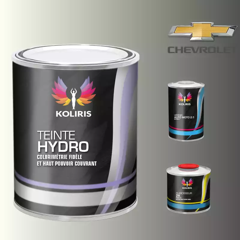 Kit peinture et vernis voiture hydro Chevrolet