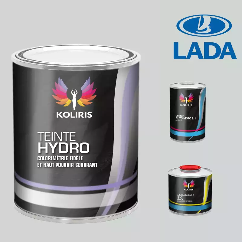 Kit peinture et vernis voiture hydro Lada 