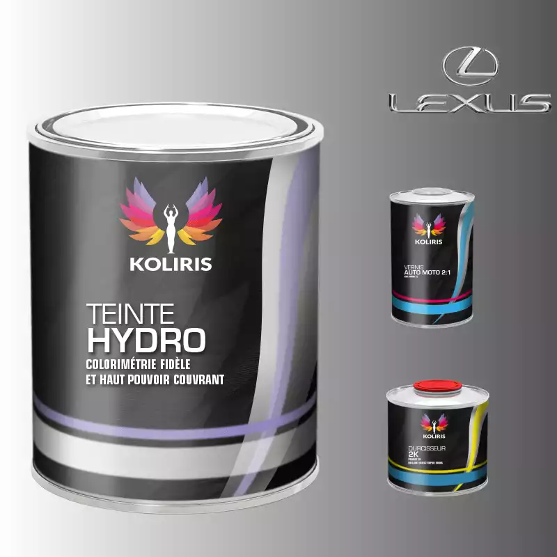 Kit peinture et vernis voiture hydro Lexus