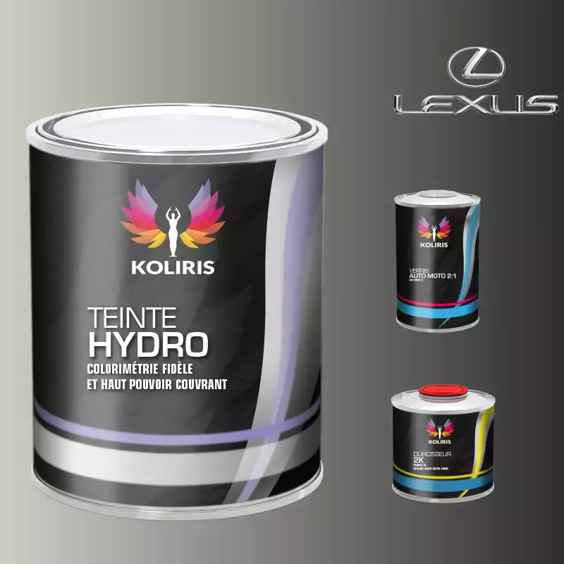 Kit peinture et vernis voiture hydro Lexus