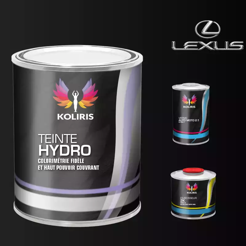 Kit peinture et vernis voiture hydro Lexus