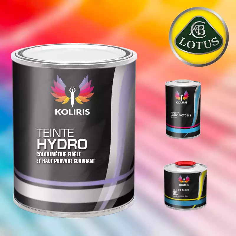 Kit peinture et vernis voiture hydro Lotus