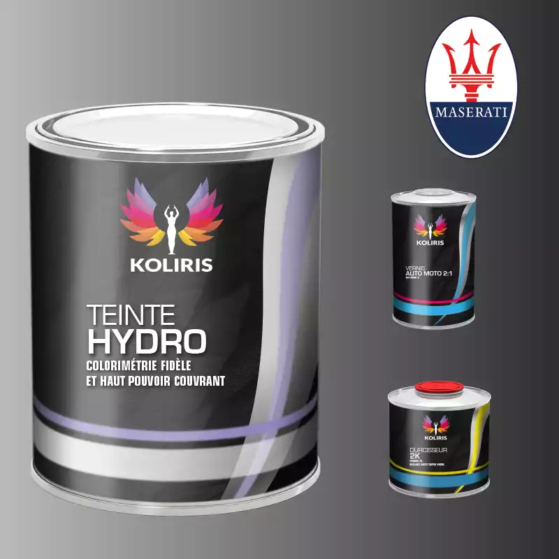 Kit peinture et vernis voiture hydro Maserati