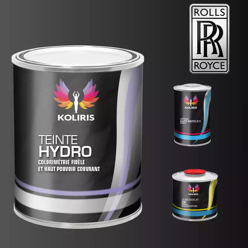 Kit peinture et vernis voiture hydro Rolls Royce