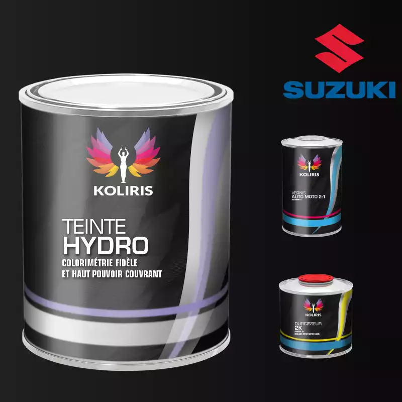 Kit peinture et vernis voiture hydro Suzuki