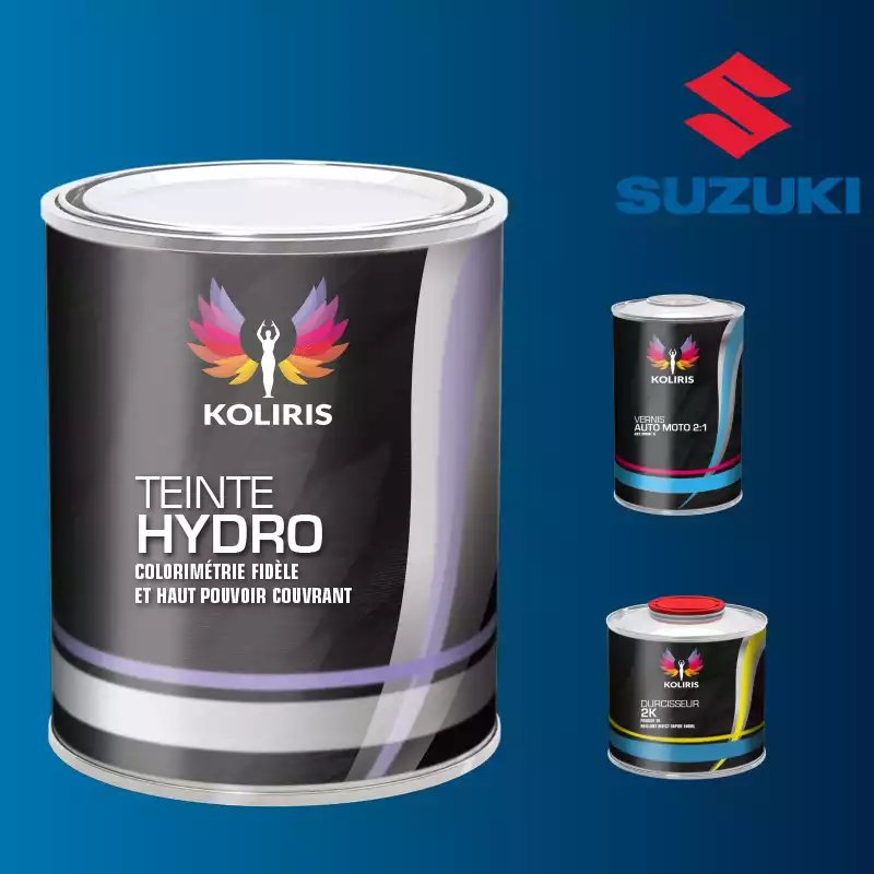 Kit peinture et vernis voiture hydro Suzuki