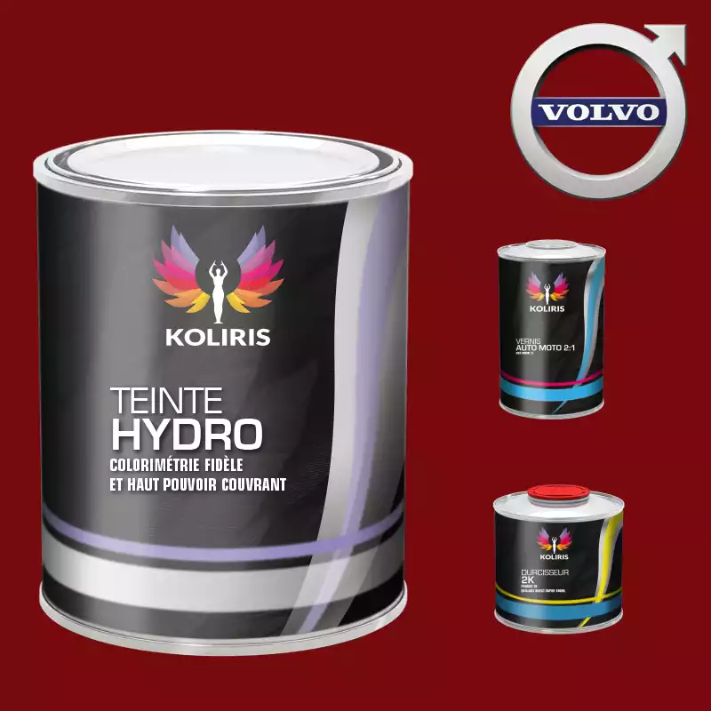 Kit peinture et vernis voiture hydro Volvo 