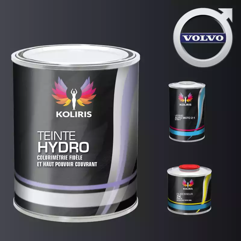 Kit peinture et vernis voiture hydro Volvo