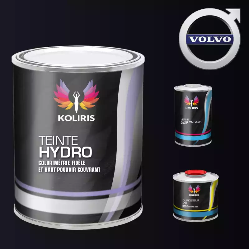Kit peinture et vernis voiture hydro Volvo