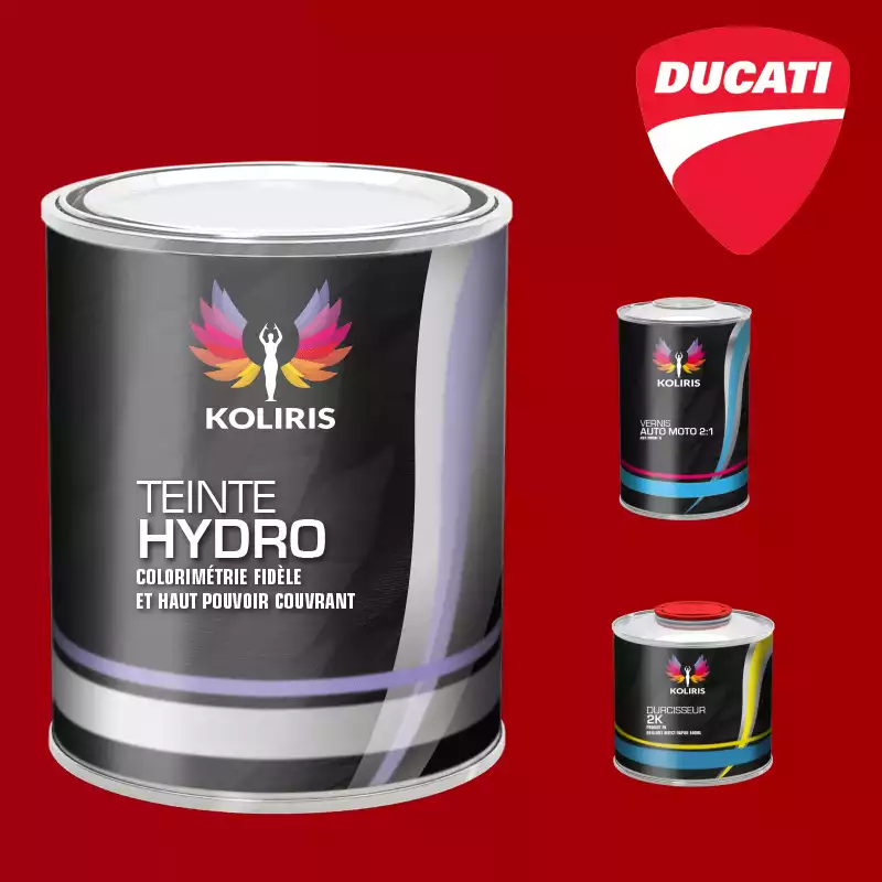 Kit peinture et vernis moto hydro Ducati Moto