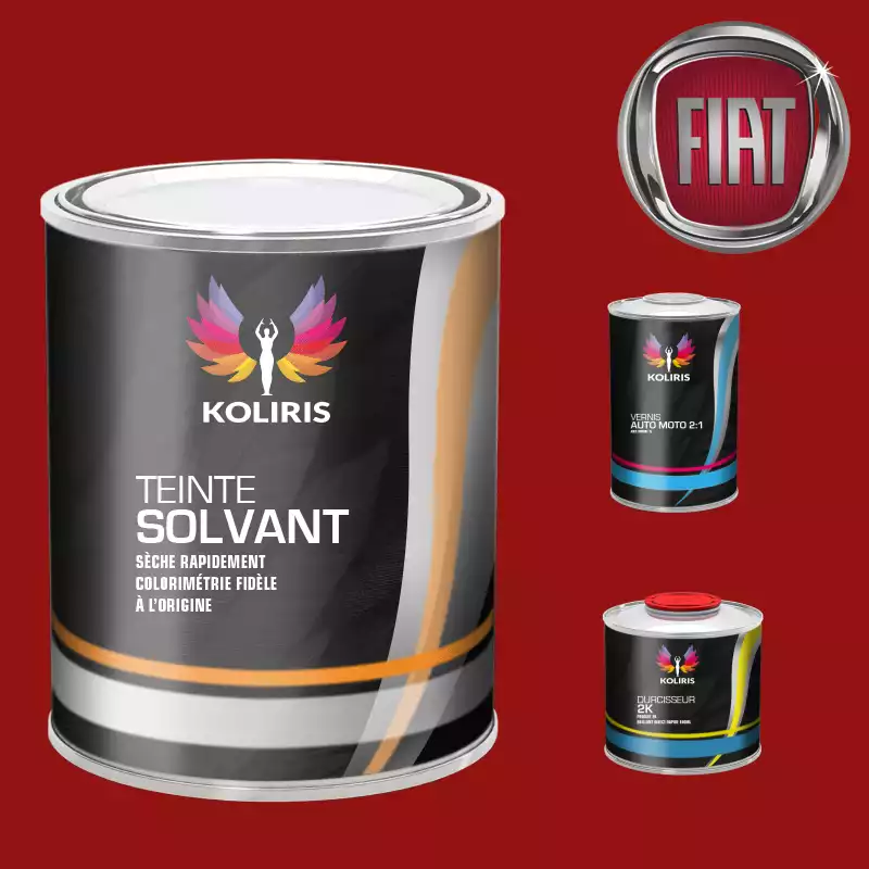 Kit peinture et vernis voiture solvant Fiat
