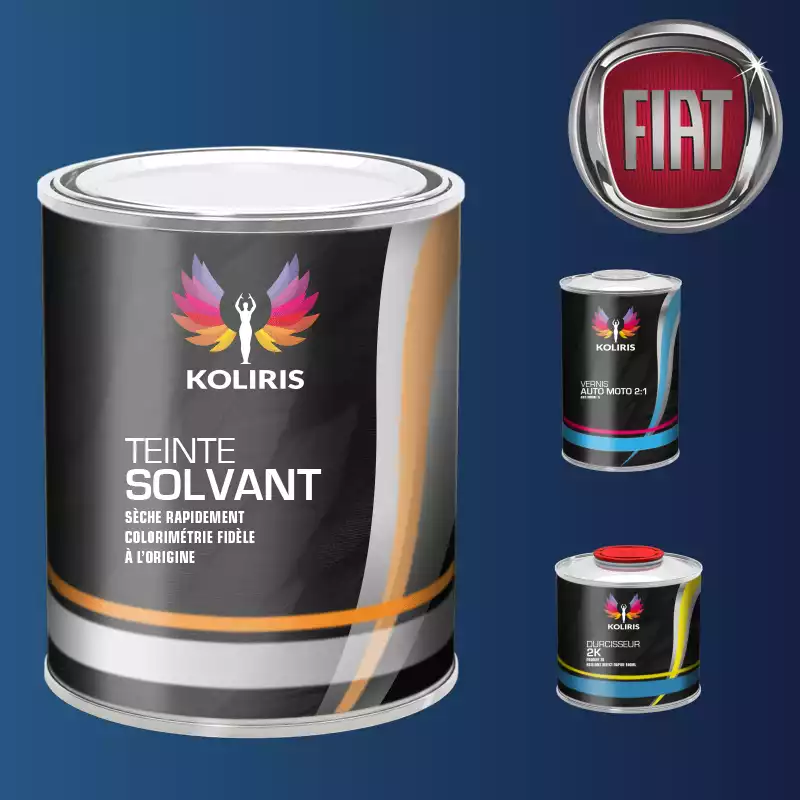 Kit peinture et vernis voiture solvant Fiat