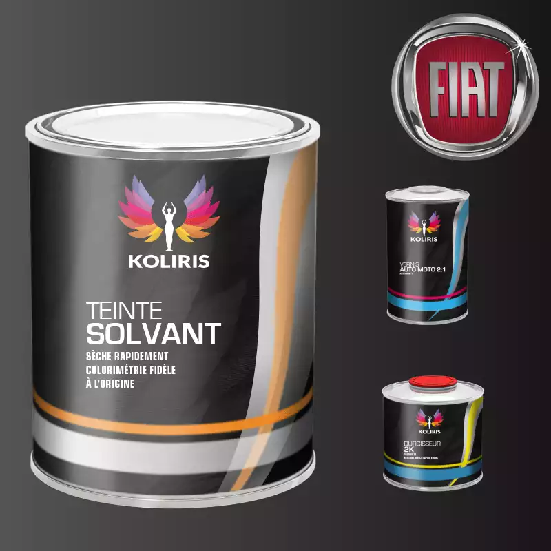 Kit peinture et vernis voiture solvant Fiat