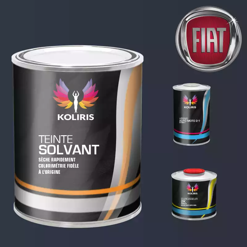 Kit peinture et vernis voiture solvant Fiat