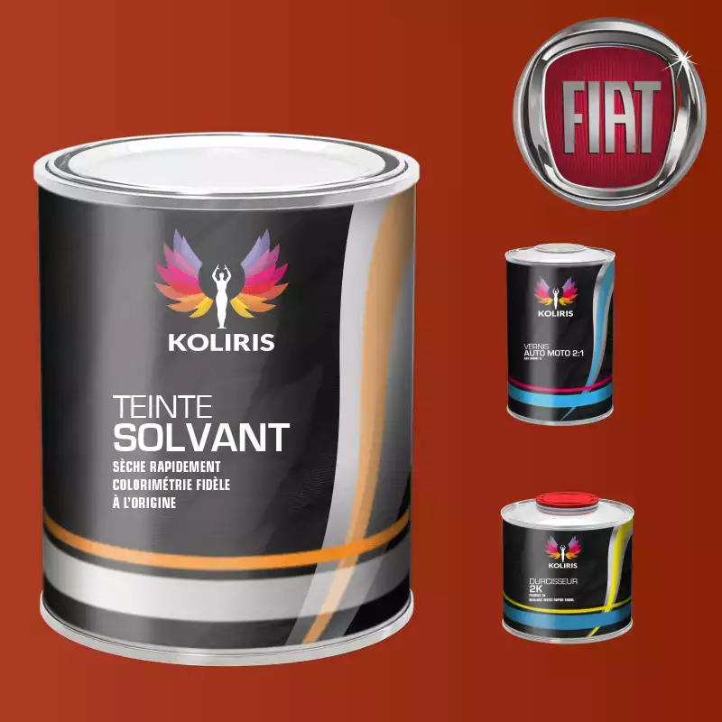 Kit peinture et vernis voiture solvant Fiat