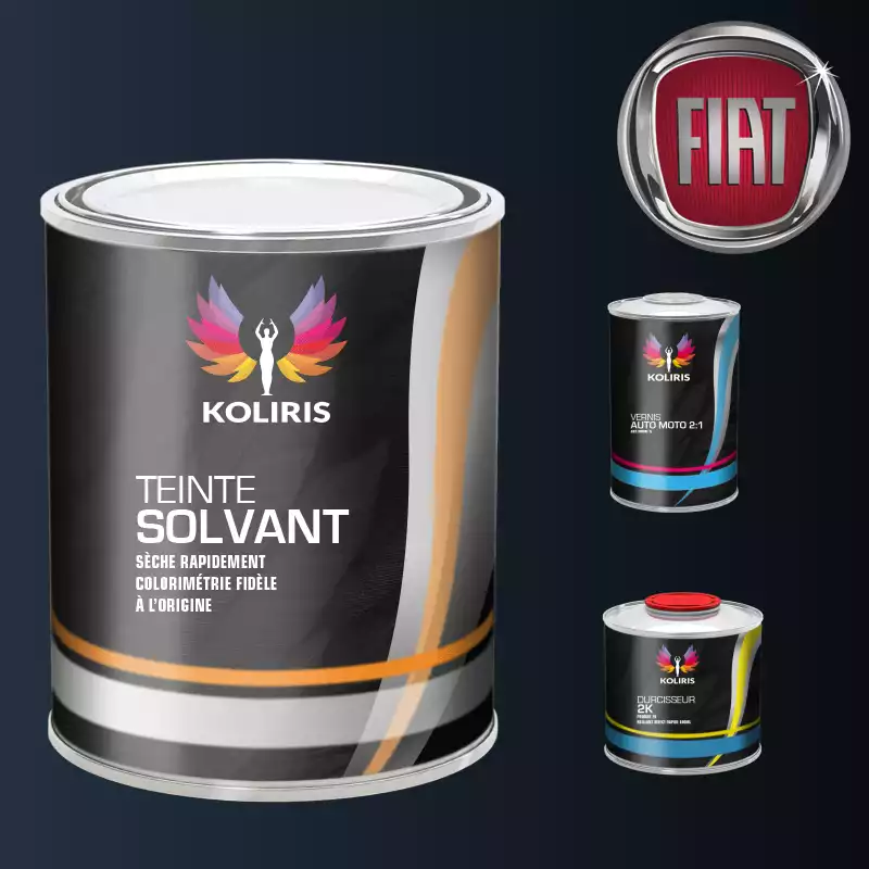 Kit peinture et vernis voiture solvant Fiat