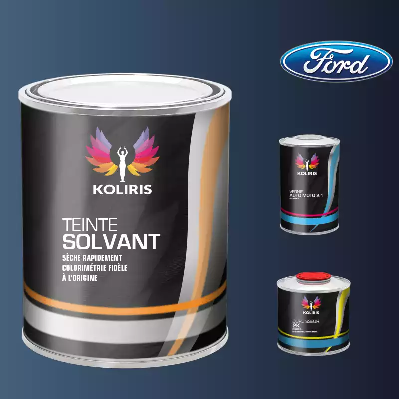 Kit peinture et vernis voiture solvant Ford