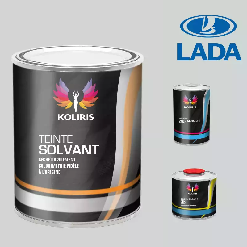 Kit peinture et vernis voiture solvant Lada