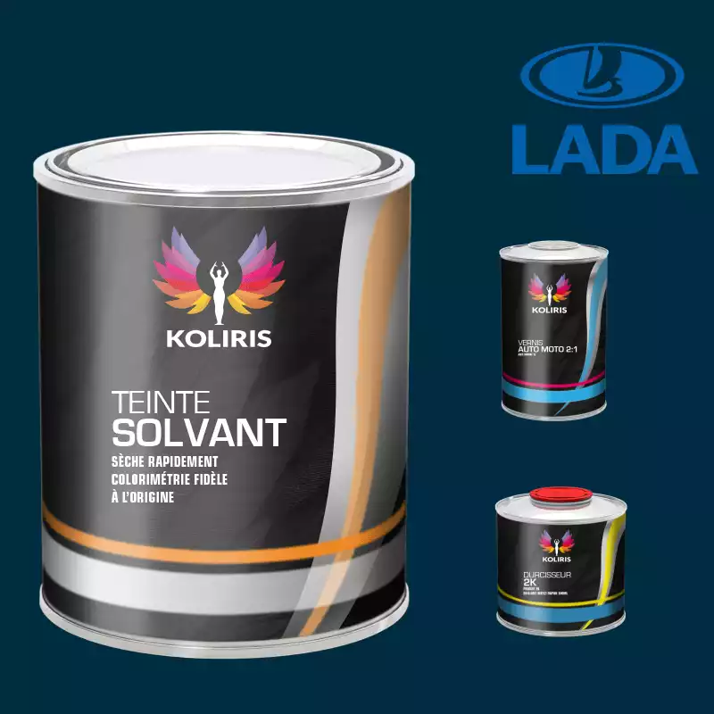 Kit peinture et vernis voiture solvant Lada