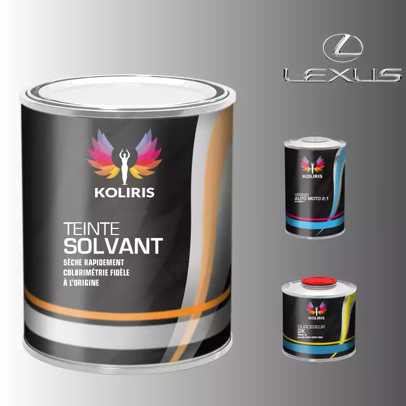 Kit peinture et vernis voiture solvant Lexus