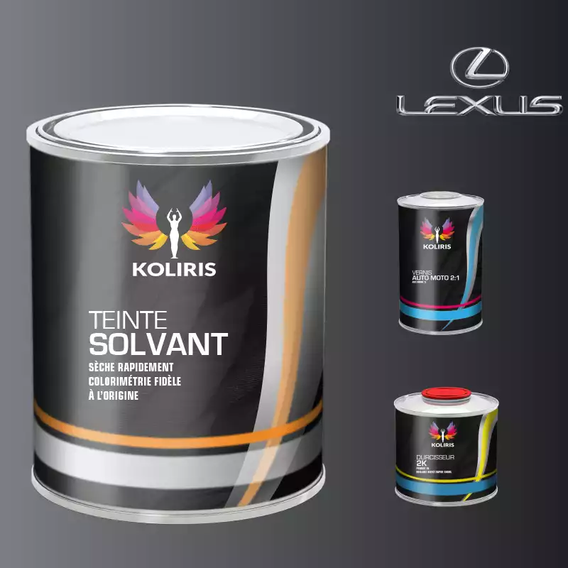 Kit peinture et vernis voiture solvant Lexus