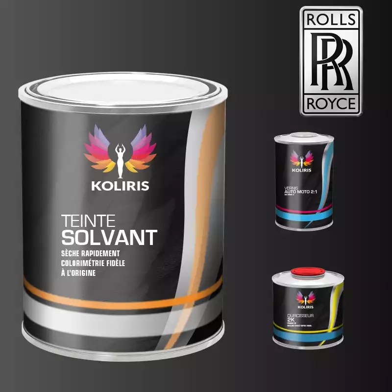 Kit peinture et vernis voiture solvant Rolls Royce