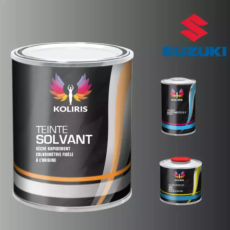 Kit peinture et vernis voiture solvant Suzuki