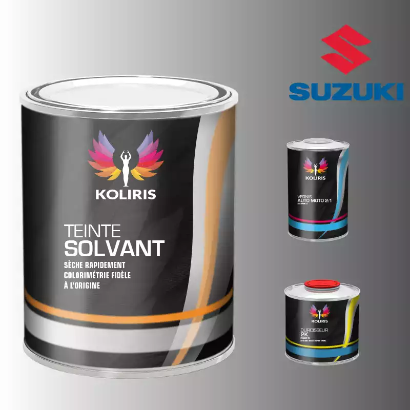 Kit peinture et vernis voiture solvant Suzuki