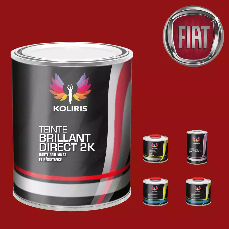 Pack peinture et primaire voiture brillant direct VOC420 Fiat