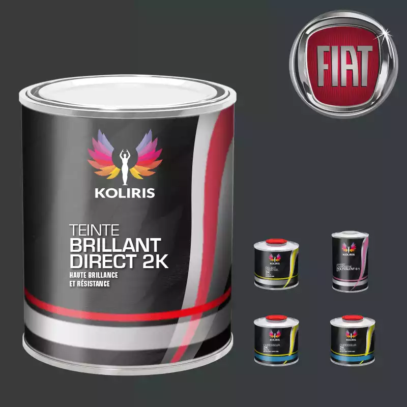 Pack peinture et primaire voiture brillant direct VOC420 Fiat