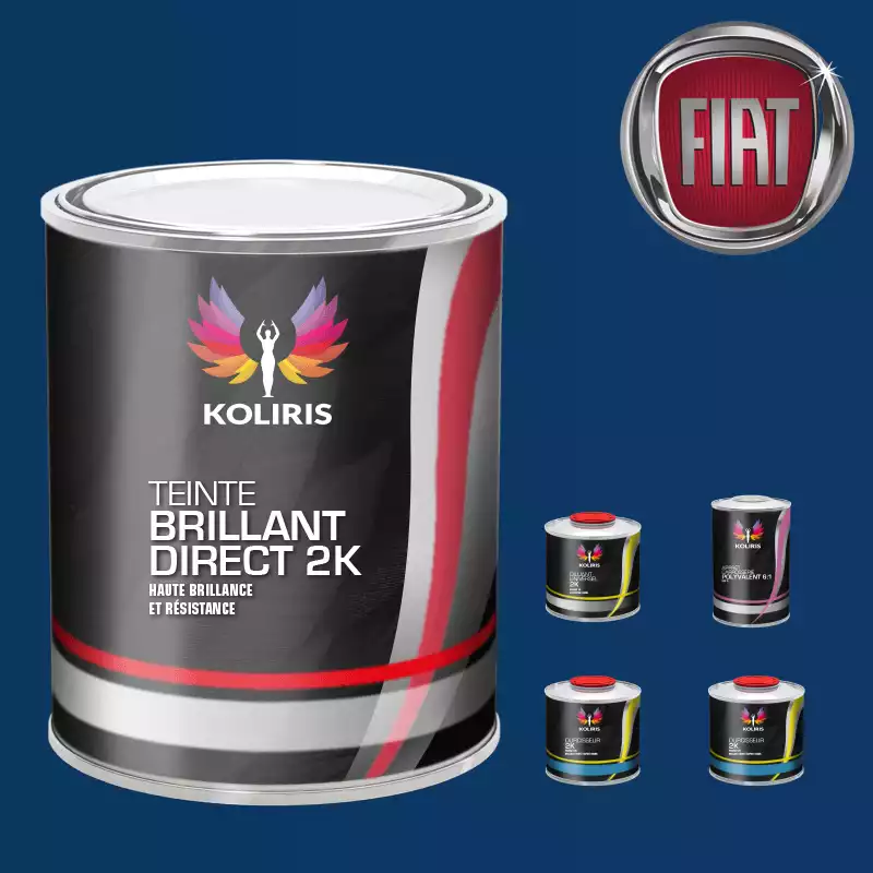 Pack peinture et primaire voiture brillant direct VOC420 Fiat