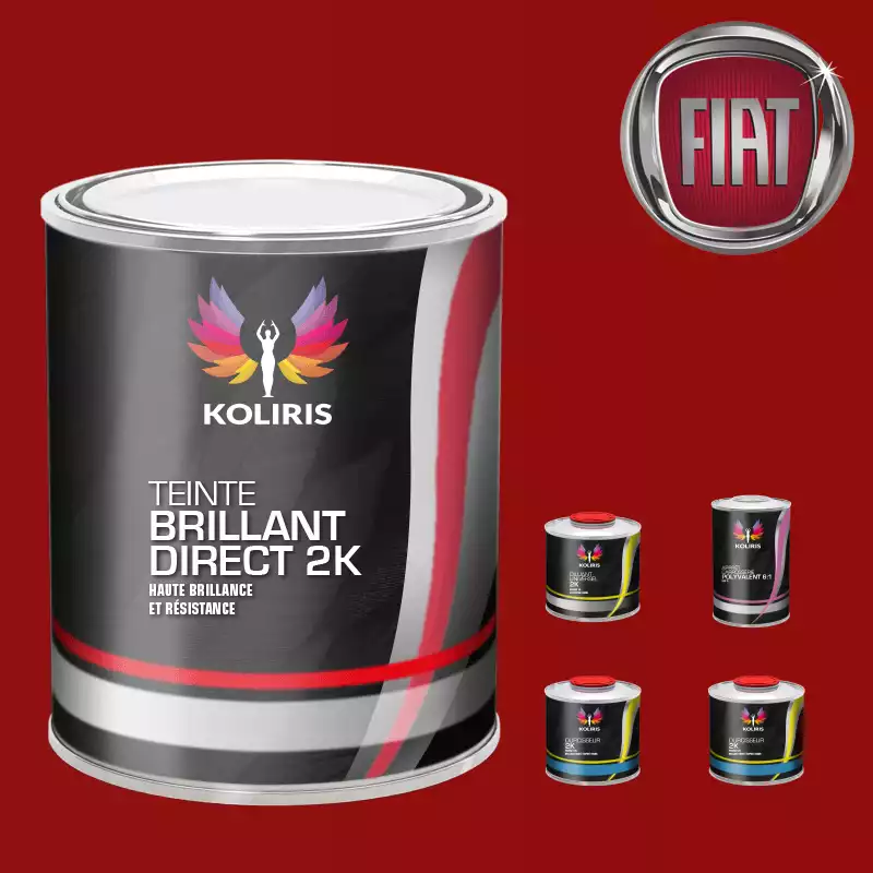 Pack peinture et primaire voiture brillant direct VOC420 Fiat