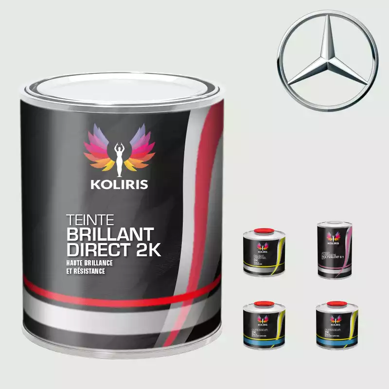 Pack peinture et primaire voiture brillant direct VOC420 Mercedes Benz