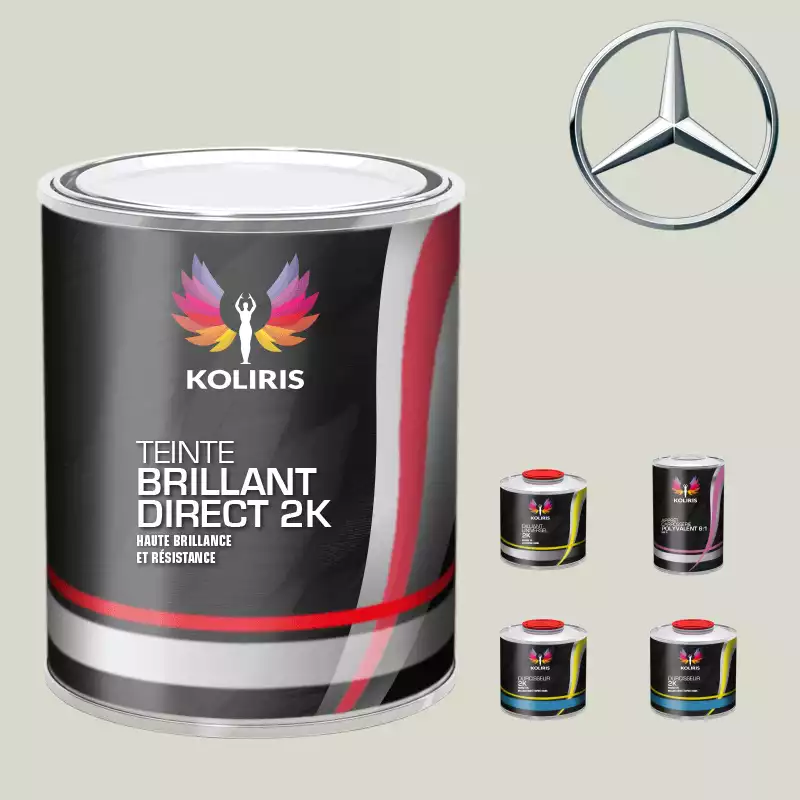 Pack peinture et primaire voiture brillant direct VOC420 Mercedes Benz 