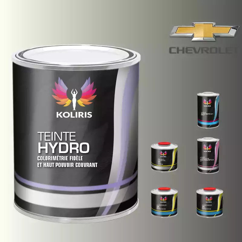 Pack peinture vernis apprêt voiture hydro Chevrolet