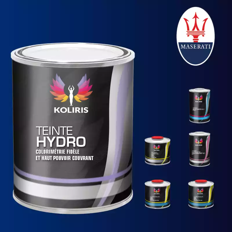 Pack peinture vernis apprêt voiture hydro Maserati