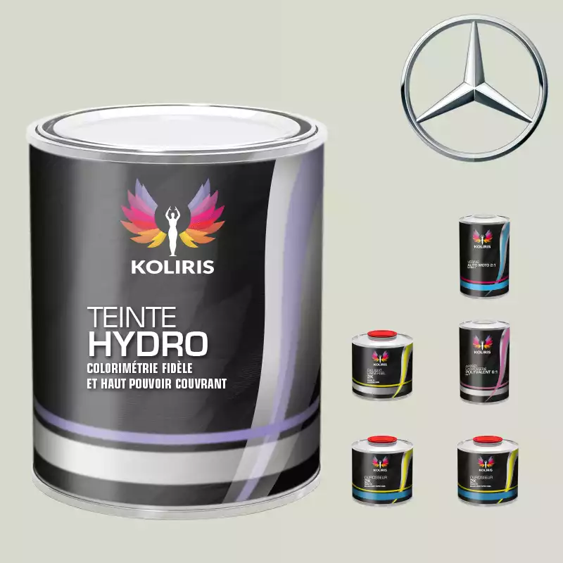 Pack peinture vernis apprêt voiture hydro Mercedes Benz 