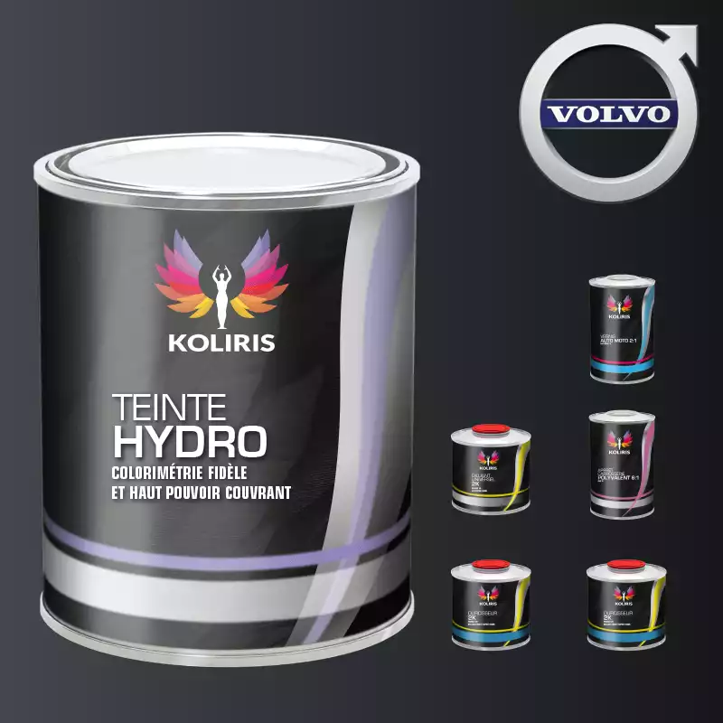 Pack peinture vernis apprêt voiture hydro Volvo