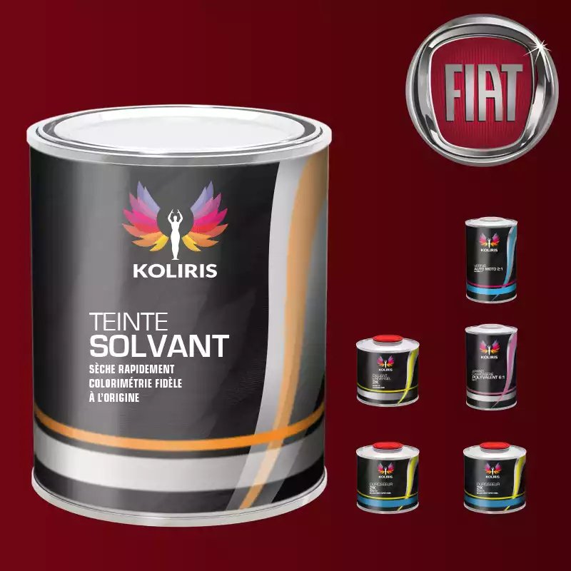 Pack peinture vernis apprêt voiture solvant Fiat