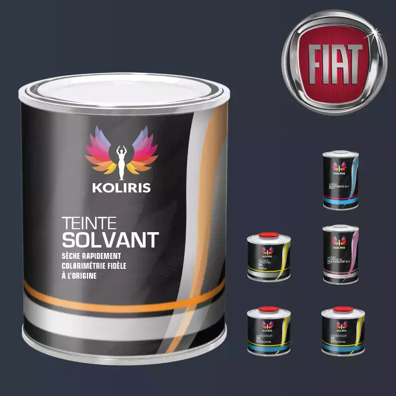 Pack peinture vernis apprêt voiture solvant Fiat