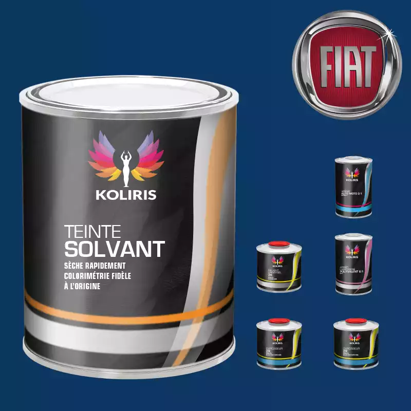 Pack peinture vernis apprêt voiture solvant Fiat