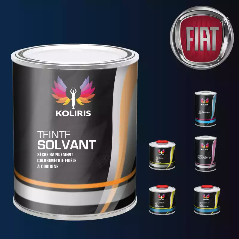 Pack peinture vernis apprêt voiture solvant Fiat