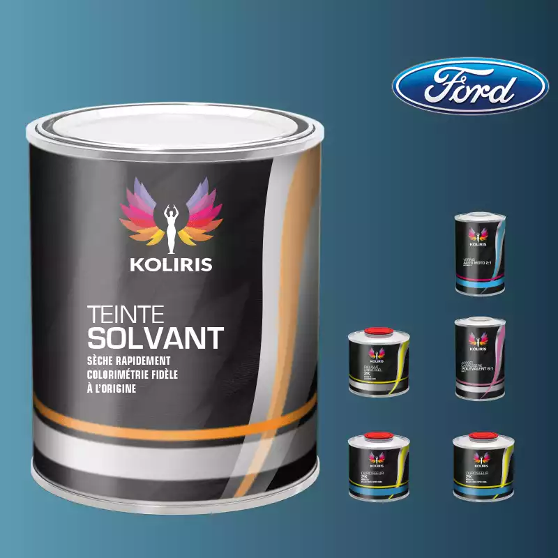 Pack peinture vernis apprêt voiture solvant Ford