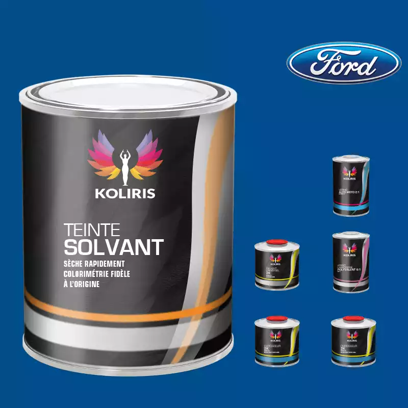 Pack peinture vernis apprêt voiture solvant Ford