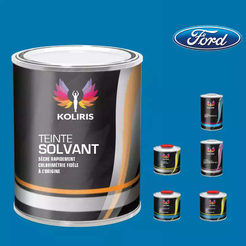 Pack peinture vernis apprêt voiture solvant Ford