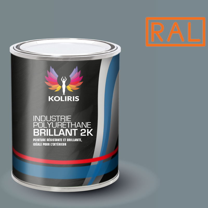 Peinture industrie 2K PU brillante Ral