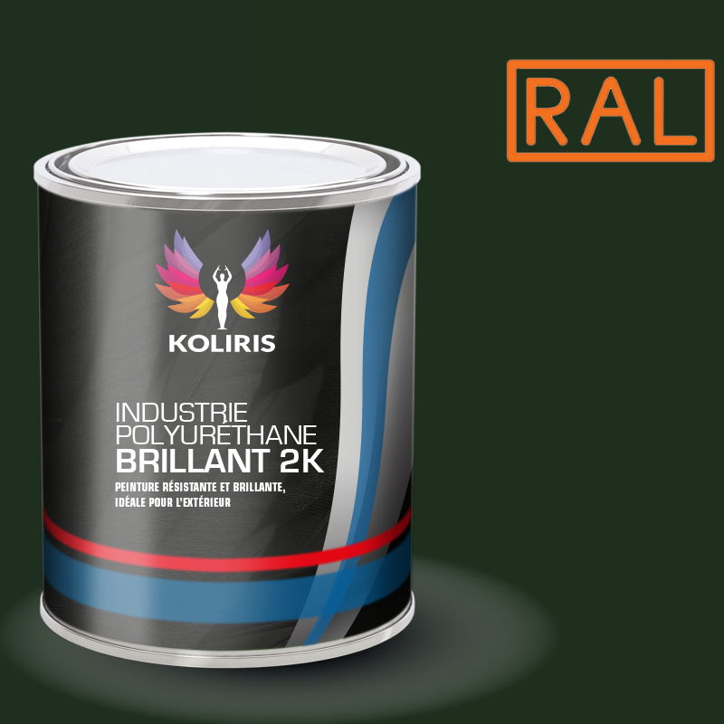 Peinture industrie 2K PU brillante Ral