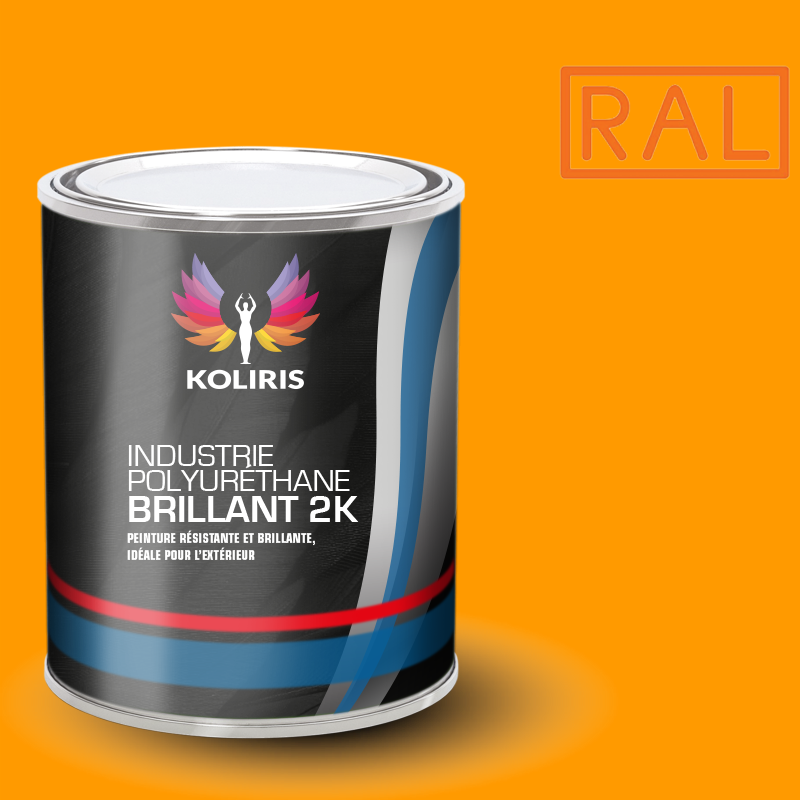 Peinture industrie 2K PU brillante Ral