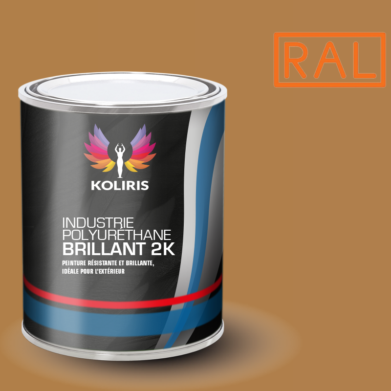 Peinture industrie 2K PU brillante Ral