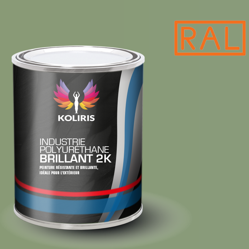 Peinture industrie 2K PU brillante Ral